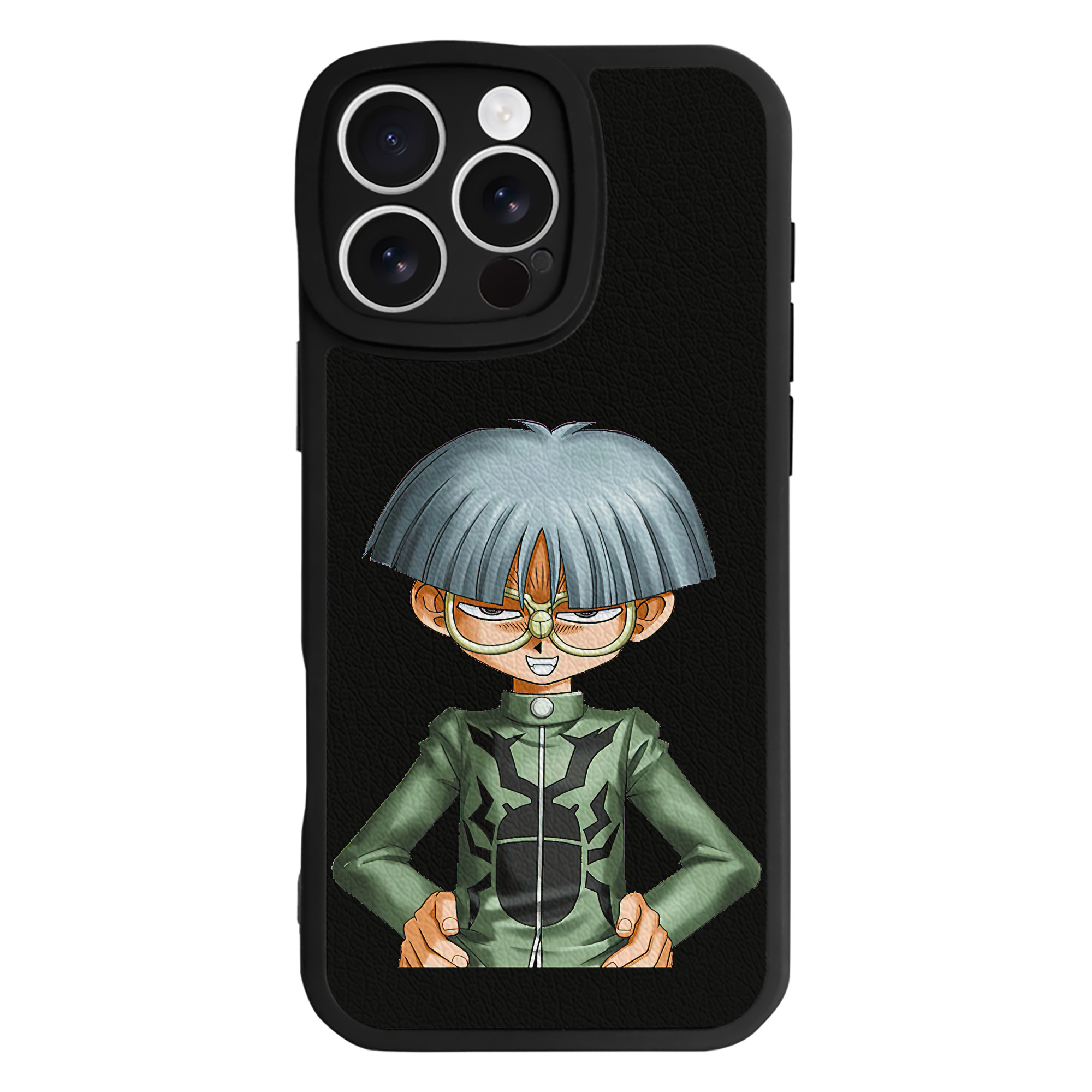 遊☆戯☆王 Yu-Gi-Oh! 【iPhone 16シリーズ対応】シリコンスマホケース（レザー調） 材質：シリコン